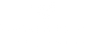 Knight & Jones Logo White